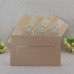Invitation Card with Buckle Decoration Foil Printing Customized Wedding Invites Reception Card 